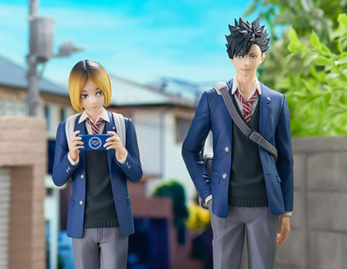 ハイキュー!!」孤爪研磨＆黒尾鉄朗を“制服姿”でフィギュア化！ 2人 