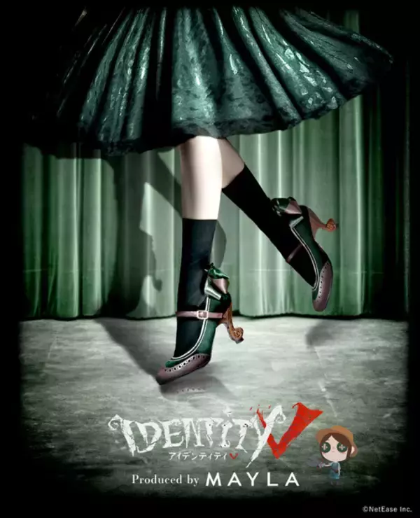 「「IdentityV 第五人格」世界観をパンプスで表現！ 庭師、傭兵、占い師、白黒無常、写真家をイメージした5モデル」の画像