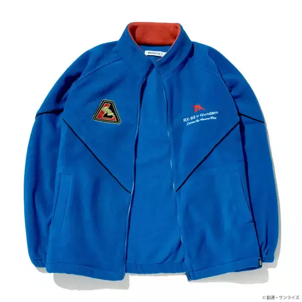 「「ガンダム」アムロ、マフティーがフリースジャケットに！逆襲のシャア＆閃光のハサウェイ キルケーの魔女がアパレルに」の画像