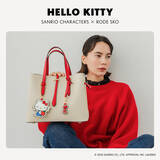 「「サンリオ」キティ、ポチャッコたちを大人かわいく持とう♪ 日常使いにも◎“チャーム付ミドルバッグ”登場」の画像2