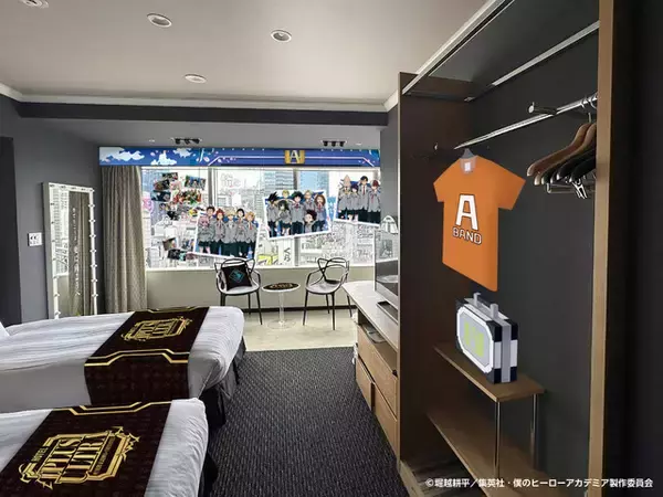 「「ヒロアカ」“最終決戦”や1年A組が客室デザインに！渋谷エクセルホテル東急でコラボ開催」の画像