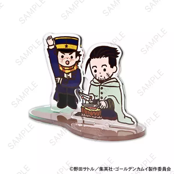 「「ゴールデンカムイ」杉元佐一、白石由竹、尾形百之助たちがユルっとかわいいミニキャラに♪ 新アイテム登場」の画像