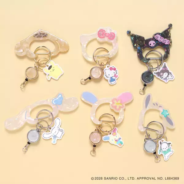 サンリオキャラクターズがY2Kムードに♪ あの頃の放課後を思い出す、どこかノスタルジックでエモーショナルな世界観のグッズが登場