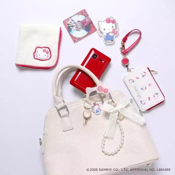 「サンリオキャラクターズがY2Kムードに♪ あの頃の放課後を思い出す、どこかノスタルジックでエモーショナルな世界観のグッズが登場」の画像