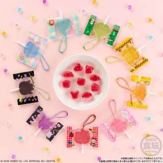 キティやマイメロがキャンディになっちゃった…!? 「サンリオ」レトロかわいいキャンディチャームが登場！