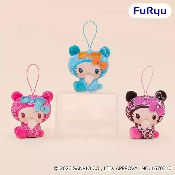 「ポムポムプリン、シナモロールがこんがり日焼けでギャルかわ♪ 「サンリオ」夏仕様ぬいぐるみ＆マスコットが登場！ 平成レトロ感あふれる魅力にメロメロ」の画像