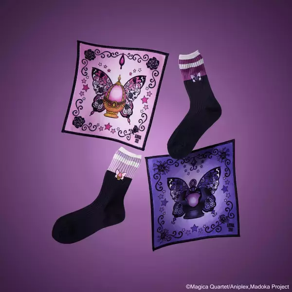ANNA SUI×まどマギ コラボ！まどか＆ほむらの財布やバッグ、ソウルジェムのネックレスなど登場