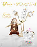 「400万円超えの輝き…！「美女と野獣」×スワロフスキーから新作オブジェ登場！初ダンスシーンや魔法のバラも」の画像3