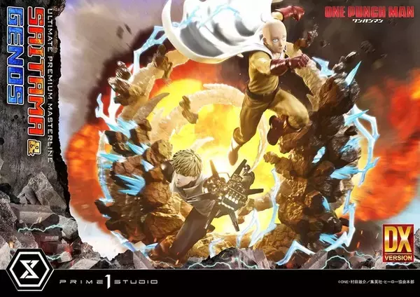 「約30万円の躍動感…！「ワンパンマン」サイタマ＆ジェノス、胸熱な師弟共闘シーンがフィギュアで登場」の画像