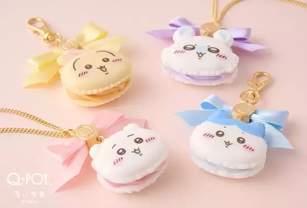 「ちいかわ」ハチワレ、うさぎ、モモンガたちがスイーツアクセサリーに!? 宝石みたいにキュート☆【Q-pot.】
