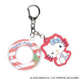 「シナモロールもポムポムプリンも浮き輪でぷかぷか～♪「サンリオ」ぷにぷに触感のキーチェーンが東條」の画像3