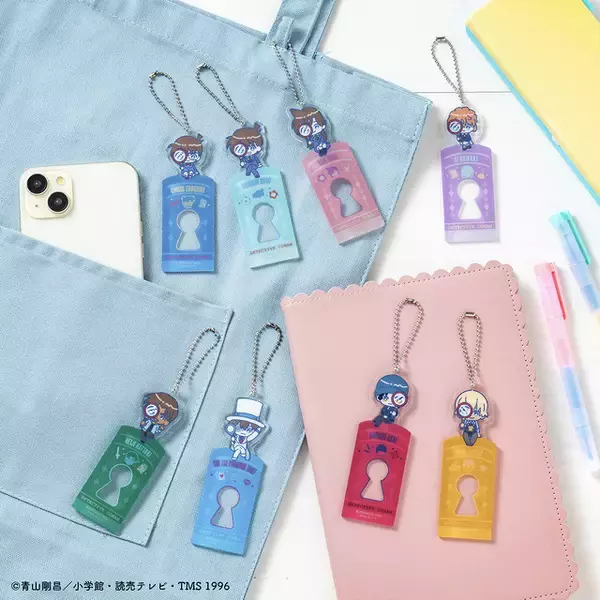 「「名探偵コナン」安室、怪盗キッドがしおりの上にちょこん♪ 「ブックマークコレクション」のミニチュアチャームが新登場！」の画像