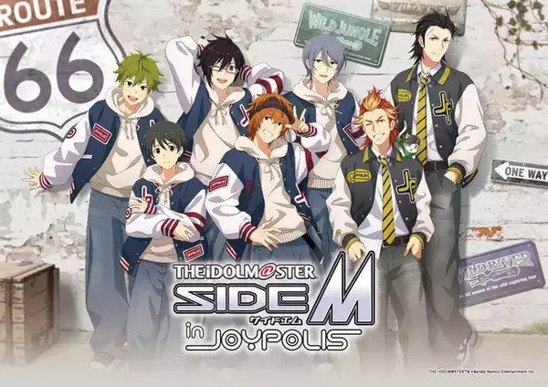 「アイドルマスター SideM」High×Joker＆神速一魂がジョイポリスをジャック！第3弾コラボで新ショーや音ゲーコースターも