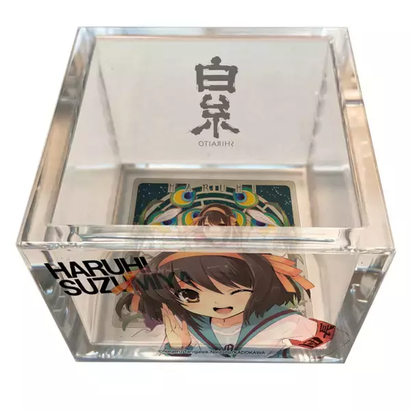 「「涼宮ハルヒ」ハルヒ、みくる、長門たちと新年に乾杯♪ 白糸酒造コラボアイテム登場」の画像