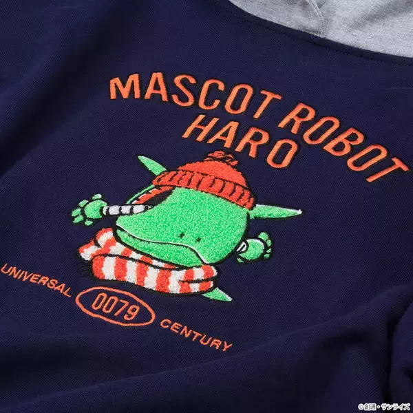 「ガンダム」ハロの冬支度が愛らしい♪ 日常使いもできるオシャレなパーカー、MA-1ジャケットほか登場