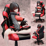 「令和の座敷わらしはガチゲーマー!? アケコン片手にゲーミングチェアに座るリラックスした表情にドギマギ♪ オリジナルキャラ「座敷わらしちゃん」が立体化！」の画像2