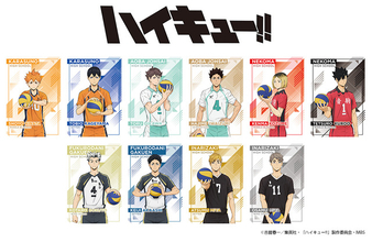 「ハイキュー!!」日向翔陽、影山飛雄ら10名のポストカード配布♪ アニメイトでオータムフェア開催「一球入魂」