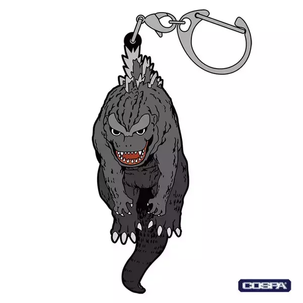 「「ゴジラ」＆「シン・ゴジラ」をつまんで楽しもう♪「コスパ」ラバー製アクセサリー“つままれシリーズ”登場」の画像