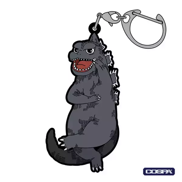 「「ゴジラ」＆「シン・ゴジラ」をつまんで楽しもう♪「コスパ」ラバー製アクセサリー“つままれシリーズ”登場」の画像