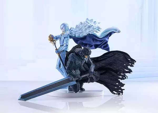 「ベルセルク」ガッツ＆グリフィスがセットでフィギュア化！ 造形や彩色にこだわった豪華仕様、単体も