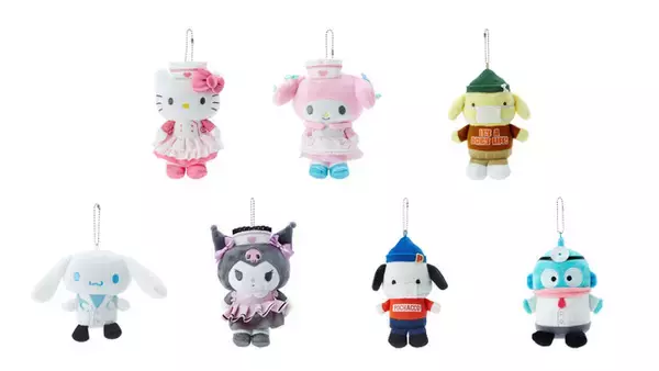 「「サンリオ」キティやシナモロールと楽しく風邪対策♪ 通院が楽しくなるアイテムも登場」の画像