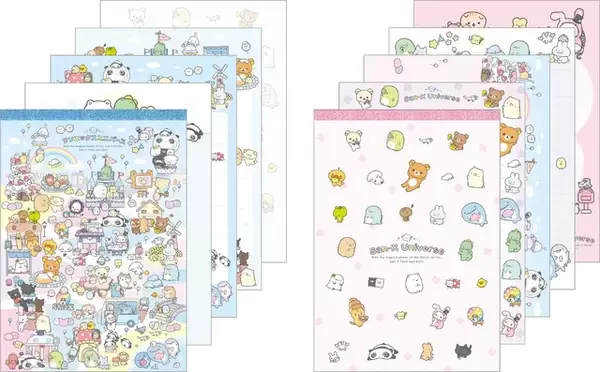 「リラックマ、すみっコぐらし、たれぱんだ…サンエックスキャラクターが勢揃い！新テーマ「サンエックスタウン」のアイテムが登場♪」の画像