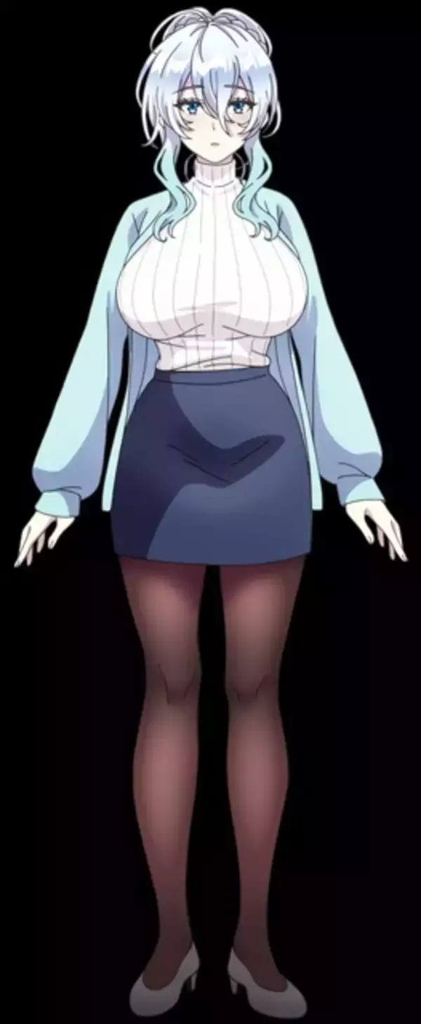 「『人付き合いが苦手な未亡人の雪女さんと呪いの指輪』がアニメ化！2026年10月に放送決定！キービジュアルも公開♪」の画像