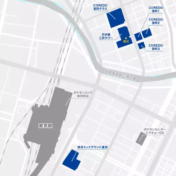 「「ポケモン」総勢100匹以上が日本橋・八重洲の街に出現!? 謎解きコンテンツなどイベント開催【9月9日～】」の画像