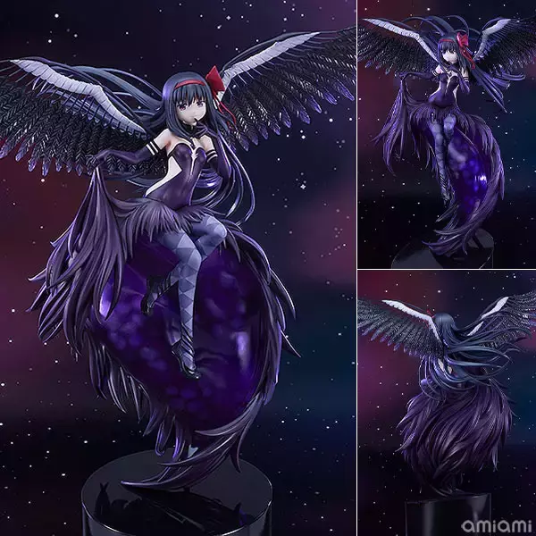 「「まどマギ」悪魔ほむら“待たせちゃって、ごめんね…” 翼や衣装のディテールの際立った決定版フィギュア登場」の画像