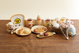 リラックマ＆すみっコぐらしと、いつでもパン屋さん気分♪可愛いキッチンアイテム、もちもち素材のぬいぐるみが新登場！