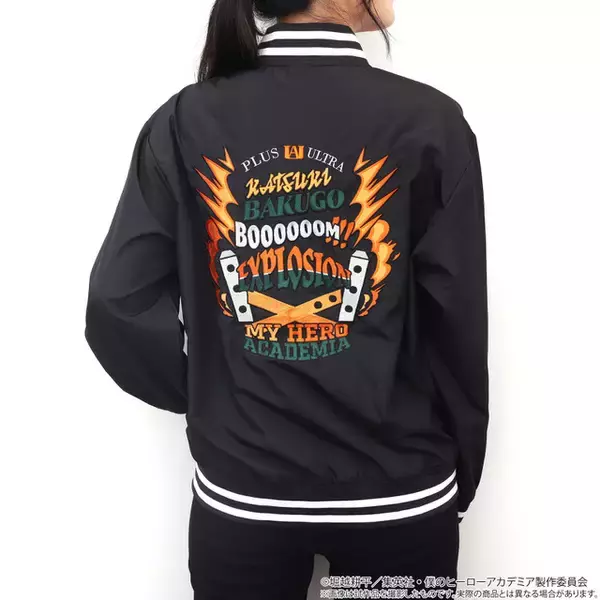 「「ヒロアカ」緑谷出久・爆豪勝己をイメージしたオシャレスタジャン登場！イメージカラー＆特徴デザインのリングも」の画像