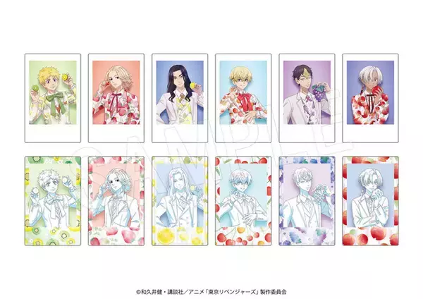 「「東リベ」マイキー、千冬、イザナらのフルーツ華やかビジュ♪ 「果実園リーベル」コラボメニュー＆グッズ登場」の画像