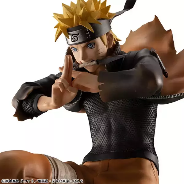 “まっすぐ自分の言葉は曲げねぇ。それが俺の忍道だ。”「NARUTO -ナルト-」忍界大戦編のナルトが再び登場！ 印を結びながら落下するイメージで風を感じられるポージング