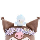 「お花をつけたクロミがキュート♪ 手触りが魅力のむにゅぐるみに登場」の画像4