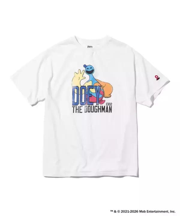 「「Poppy Playtime」ハギーワギー、ポピーたちがカレッジ風アパレルに♪ Tシャツ、フーディー、アクスタも☆【ZOZOTOWNコラボ】」の画像