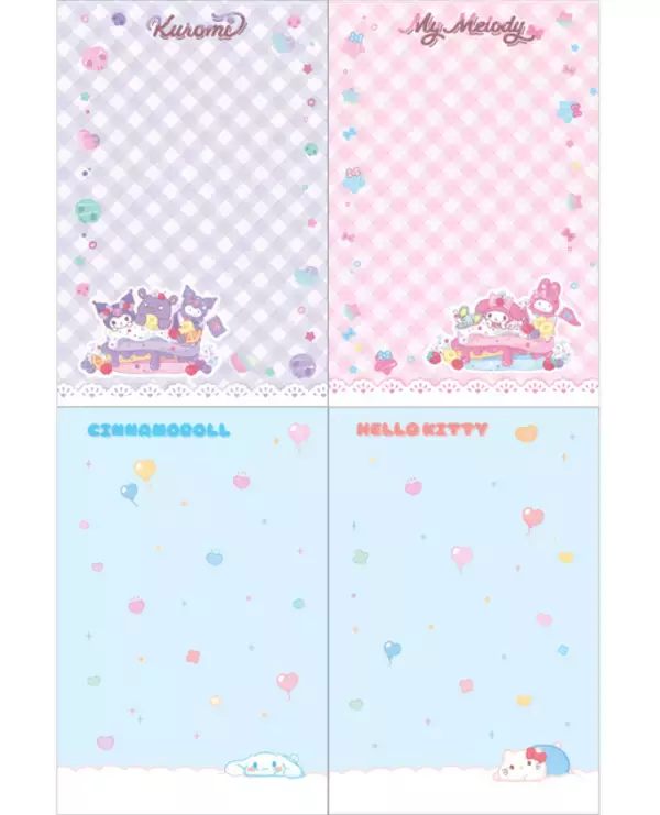 「「サンリオ」キティやシナモンのぷっくりやキラキラシール♪ 「らぶキャラvol.57」が予約受付中！」の画像