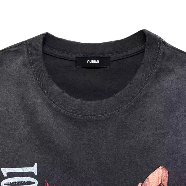 「ペーネロペー、メッサーF０１型のカッコいいTシャツが登場！「ガンダム 閃光のハサウェイ」とNUBIANのコラボしたデザイン」の画像