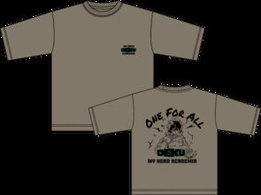 「ヒロアカ」デク、爆豪の“ワークマン”限定Tシャツで日常を“更に向こうへ”！ シンプルデザインの5種登場☆