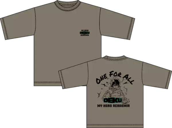 「ヒロアカ」デク、爆豪の“ワークマン”限定Tシャツで日常を“更に向こうへ”！ シンプルデザインの5種登場☆