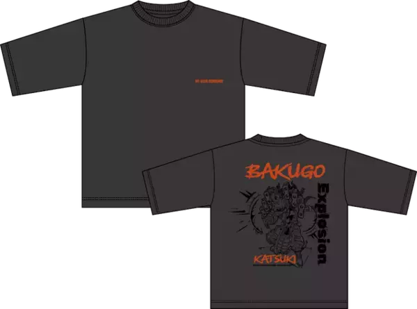 「「ヒロアカ」デク、爆豪の“ワークマン”限定Tシャツで日常を“更に向こうへ”！ シンプルデザインの5種登場☆」の画像