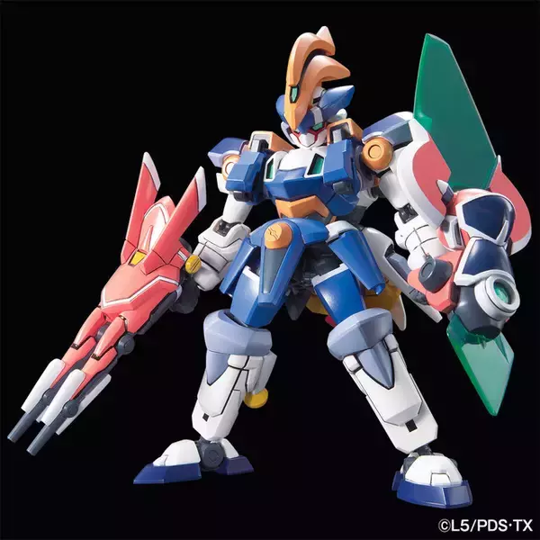 「ダンボール戦機W」大型LBX“LBXシグマオービス”が予約受付中　ポージングをキメて放て！「シグマドライブソード」