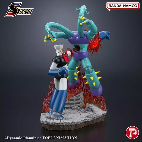 「とばせ鉄拳！ロケットパンチ！「マジンガーZ」がダブラスM2にロケットパンチを決める瞬間を切り取ったフィギュアが予約受付中」の画像