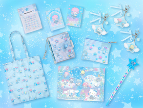 「サンリオ」ピューロランドの七夕イベ☆ 水色にきらきらひかる！フードやグッズ＆限定ライブなど盛りだくさん！【6月5日より開始】