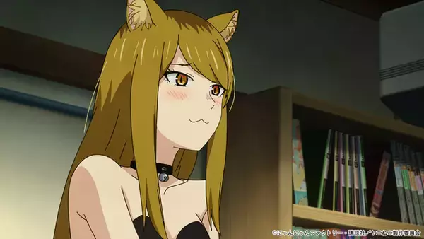 「夏アニメ「ヤニねこ」バイトをクビ!? エロ漫画家・おちんぽ達郎のアシスタントを務めることになったヤニねこだが…第4話先行カット」の画像