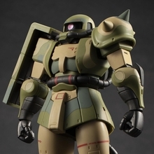 「ガンダム」陸戦型ザク迷彩仕様の湿地帯戦用ザクがROBOT魂より立体化！ 連邦軍本部ジャブローを攻略すべく、ジャングルや沼地に対応させたミリタリー感あふれるザク