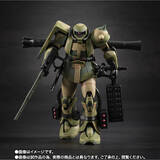 「「ガンダム」陸戦型ザク迷彩仕様の湿地帯戦用ザクがROBOT魂より立体化！ 連邦軍本部ジャブローを攻略すべく、ジャングルや沼地に対応させたミリタリー感あふれるザク」の画像2