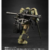 「「ガンダム」陸戦型ザク迷彩仕様の湿地帯戦用ザクがROBOT魂より立体化！ 連邦軍本部ジャブローを攻略すべく、ジャングルや沼地に対応させたミリタリー感あふれるザク」の画像3