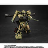 「「ガンダム」陸戦型ザク迷彩仕様の湿地帯戦用ザクがROBOT魂より立体化！ 連邦軍本部ジャブローを攻略すべく、ジャングルや沼地に対応させたミリタリー感あふれるザク」の画像4