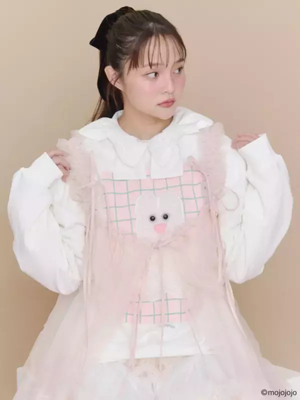 「「mojojojo（モジョジョジョ）」とmerry jennyがコラボ！ 秋冬に着たいアパレルアイテム登場」の画像