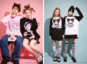 「サンリオ」マイメロ＆クロミの、ガーリーワンピやユニセックスシャツ、お顔バッグも！豊富な全30型で「MILK」コラボ
